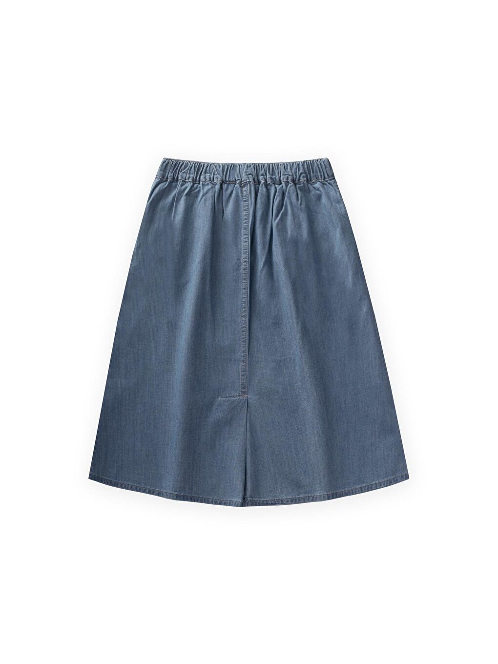 Mavi Kız Çocuk Jean Etek-1