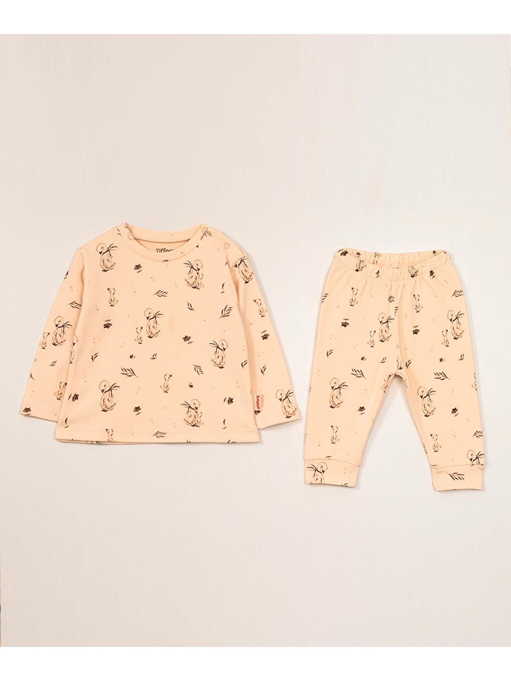 Karışık Mother Swan Organik Tema İkili Takım