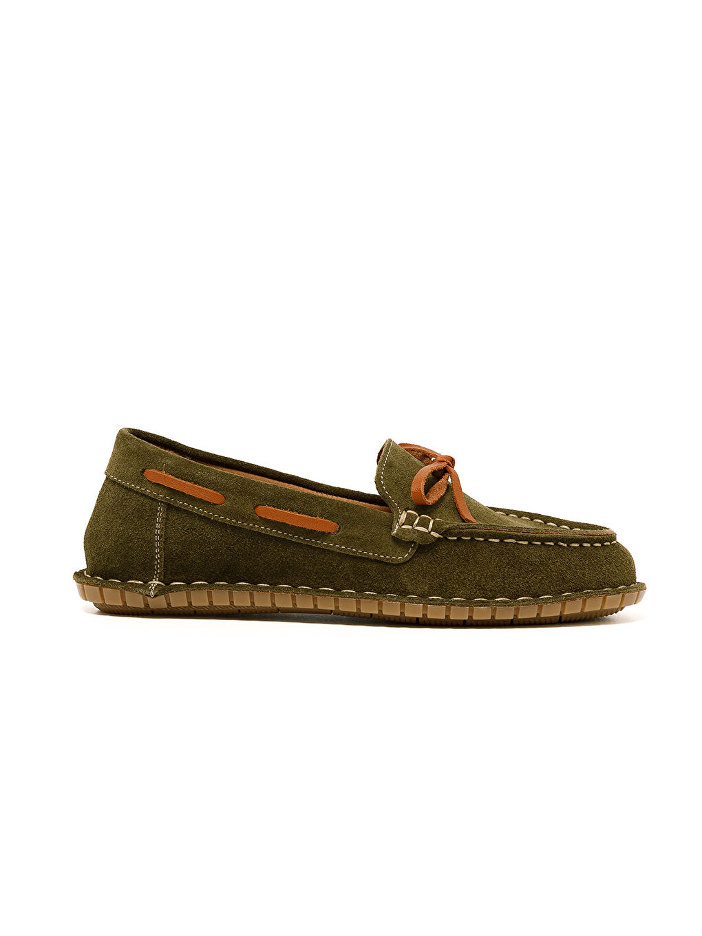 Yeşil Kadın Oxford ( Klasik) RC-25Y-178-M-SHAY Haki Süet