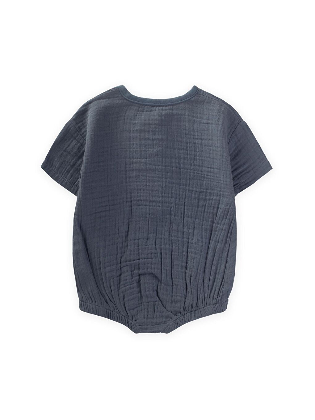 Gri Erkek Çocuk Müslin Tulum-1