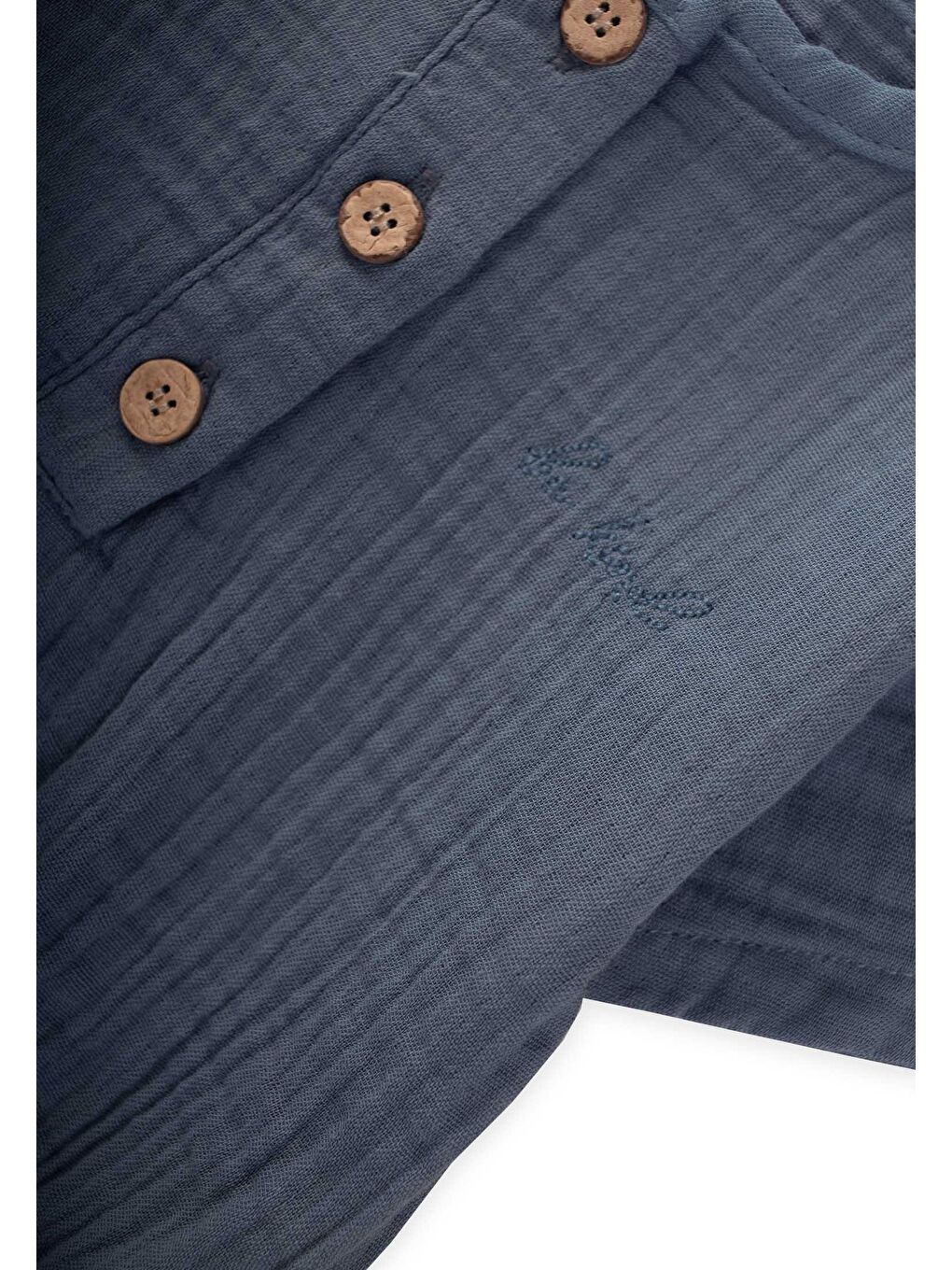 Gri Erkek Çocuk Müslin Tulum-2