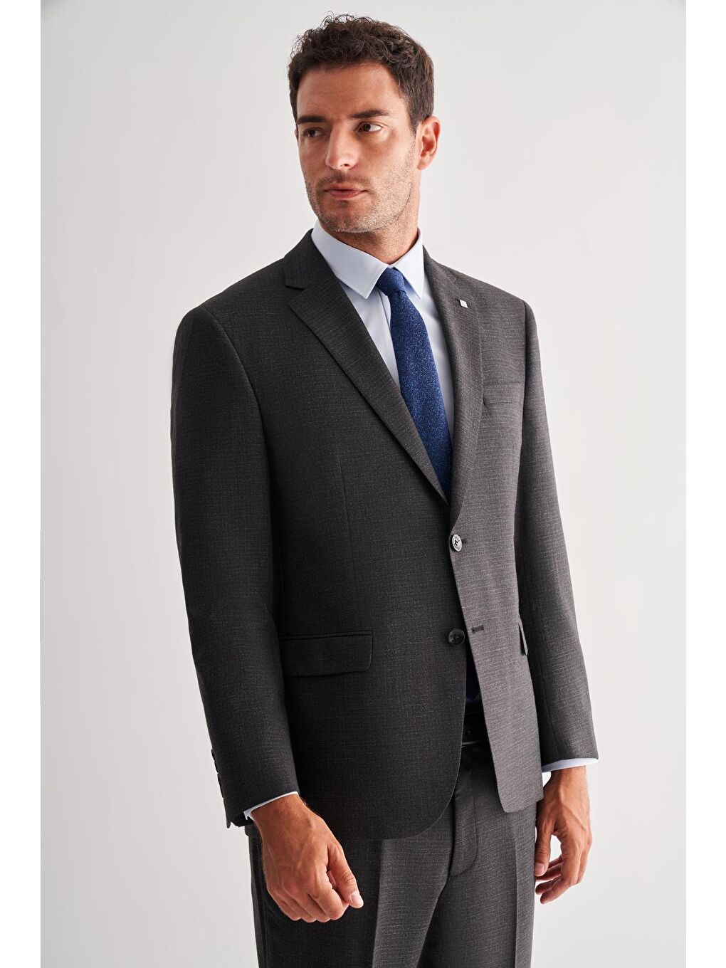 Siyah 4 Drop Comfort Fit Classic Takım Elbise 1001255121-3