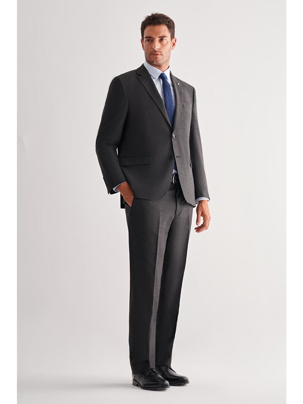 Siyah 4 Drop Comfort Fit Classic Takım Elbise 1001255121