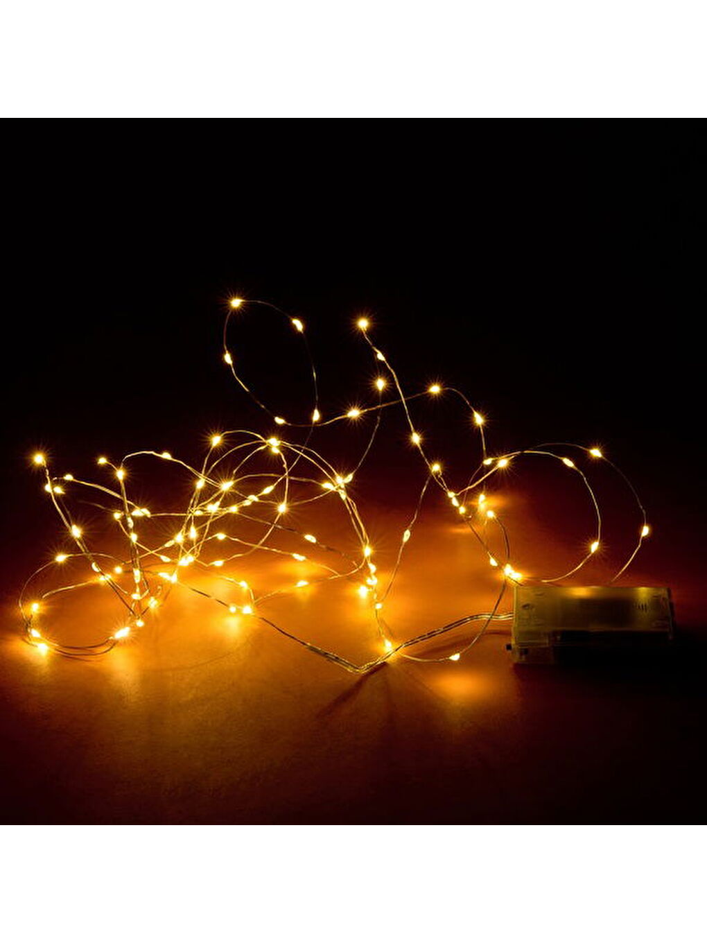 Renksiz 100 Işıklı Led - Şeffaf - 495 cm-2