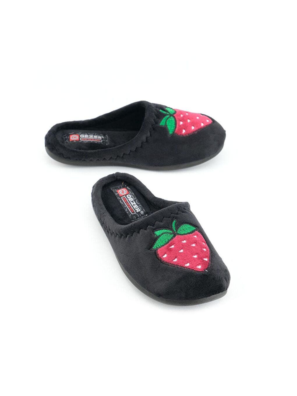 Siyah Kışlık Kadın Ev Terlik