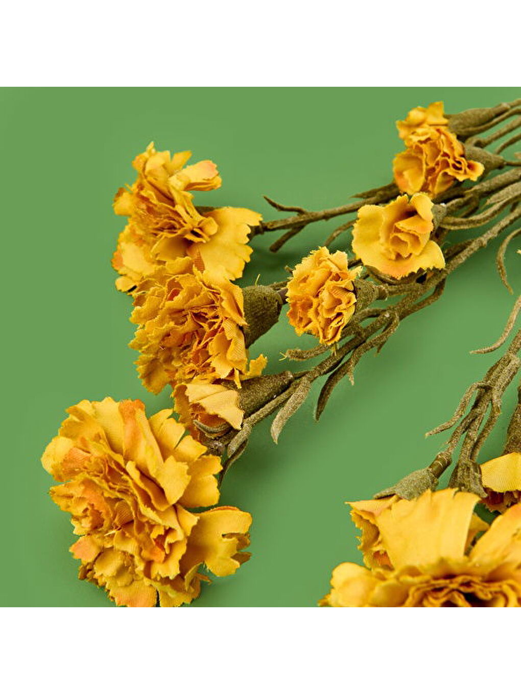 Deco Kranfil Dal Çiçek - Sarı - 68 cm-1