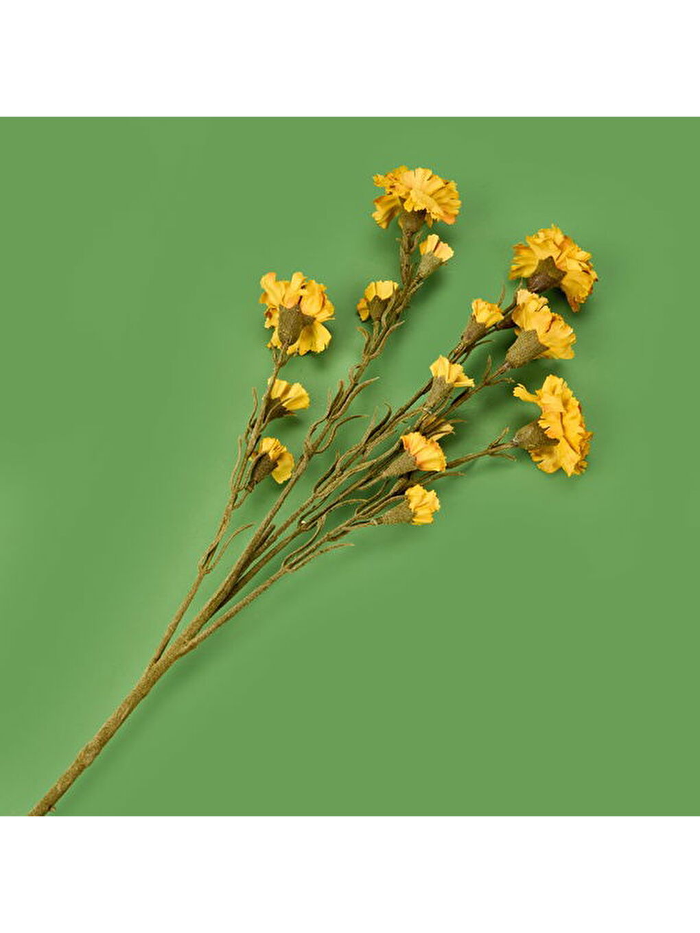 Deco Kranfil Dal Çiçek - Sarı - 68 cm-2