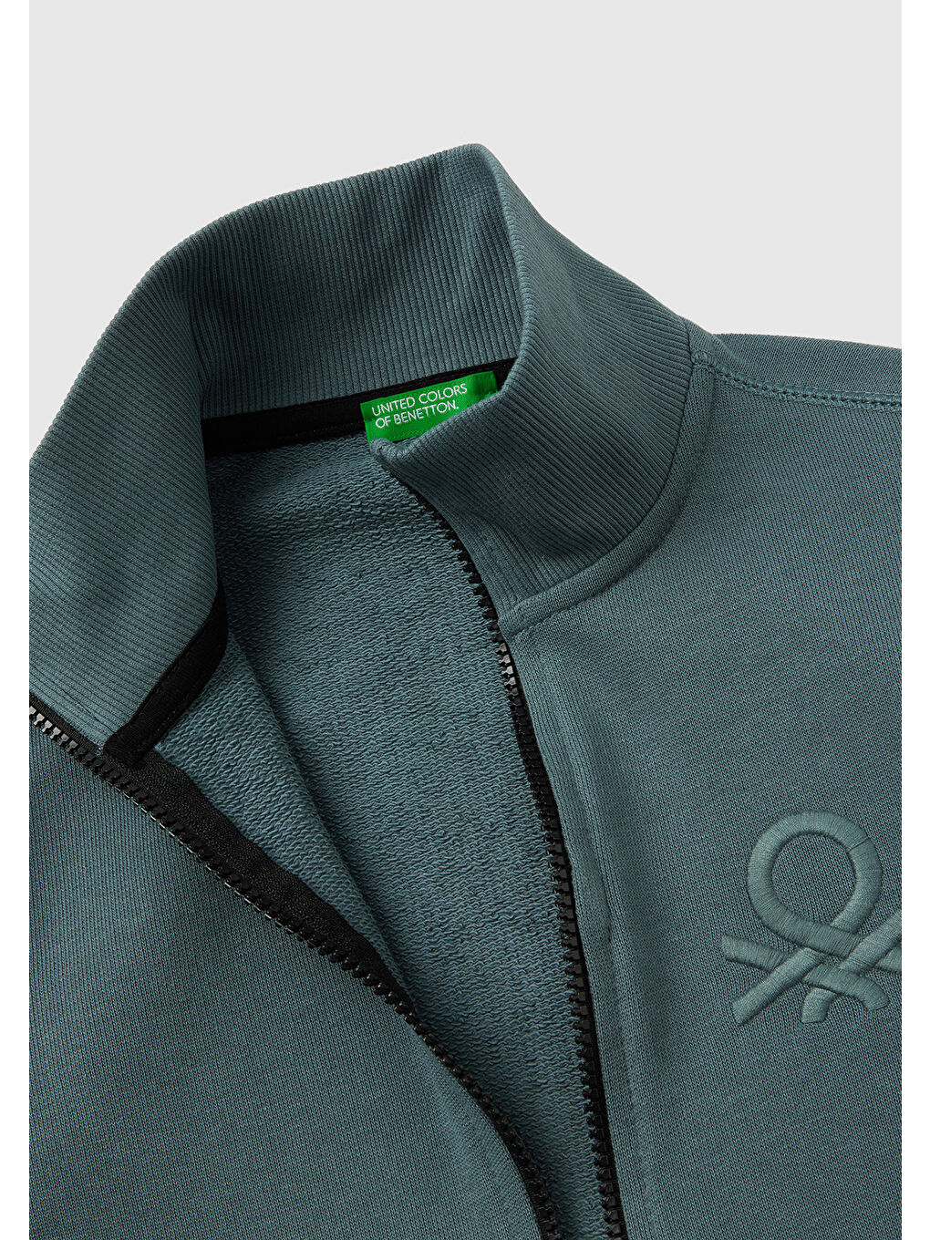 Erkek Çocuk Antrasit Logolu Sweatshirt-1