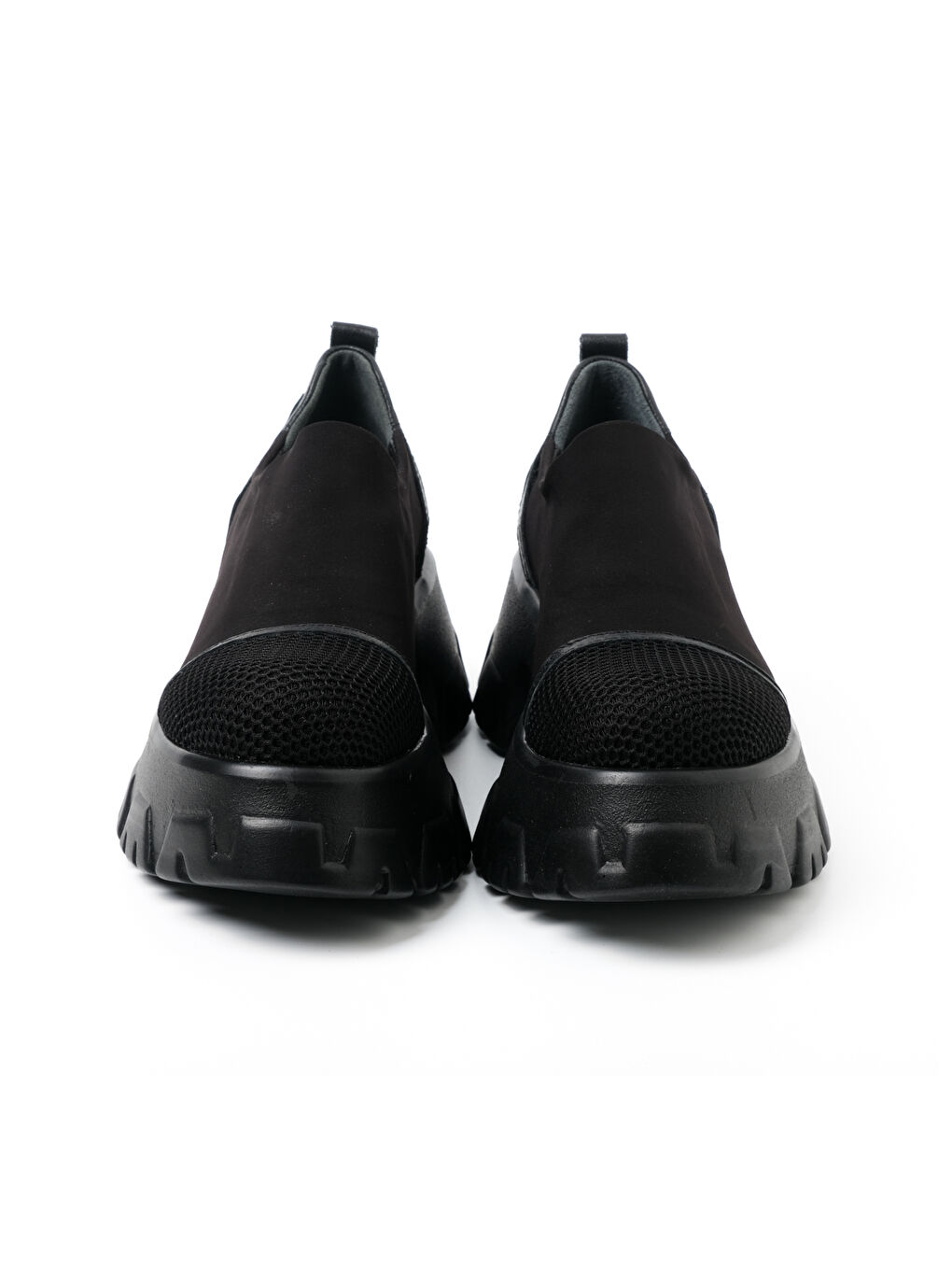 Siyah Kadın Sneaker ( Günlük) GTN-5838 Sıyah Streç-2