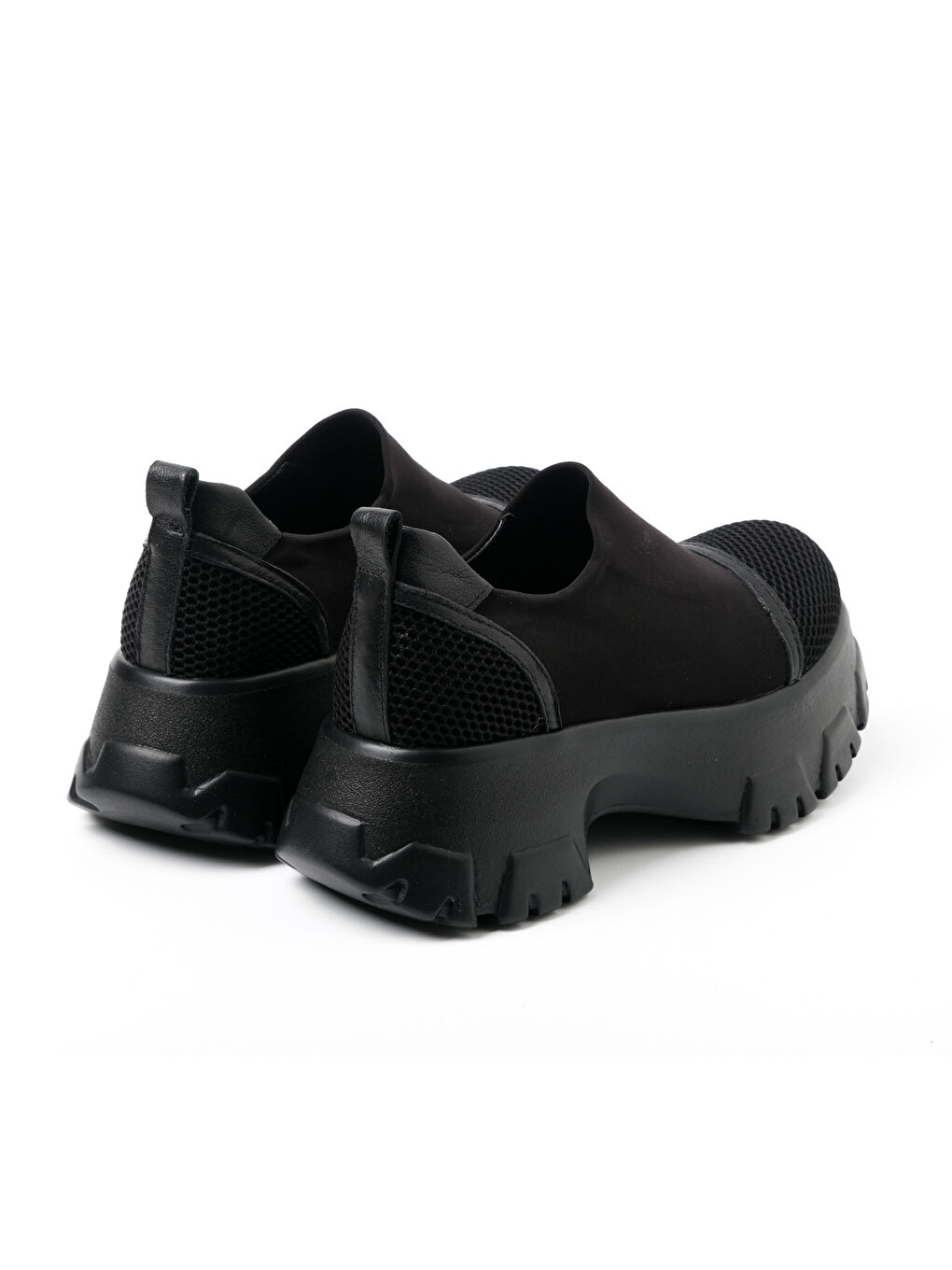 Siyah Kadın Sneaker ( Günlük) GTN-5838 Sıyah Streç-3