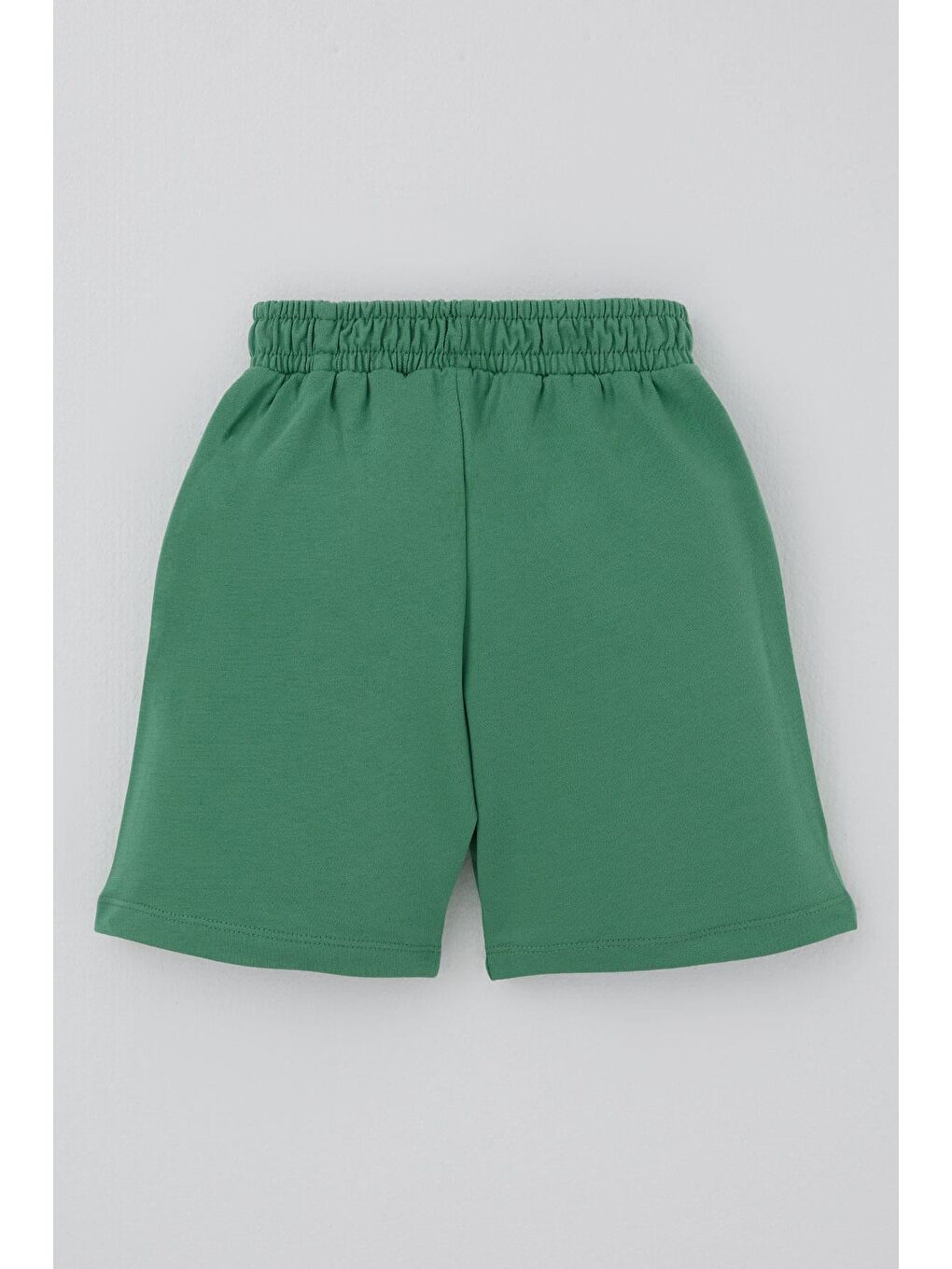 Erkek Çocuk Şortlu Takım Havalı Atv Sürücü Dino Sırt Baskı Detaylı Bej (3-8 Yaş)-4