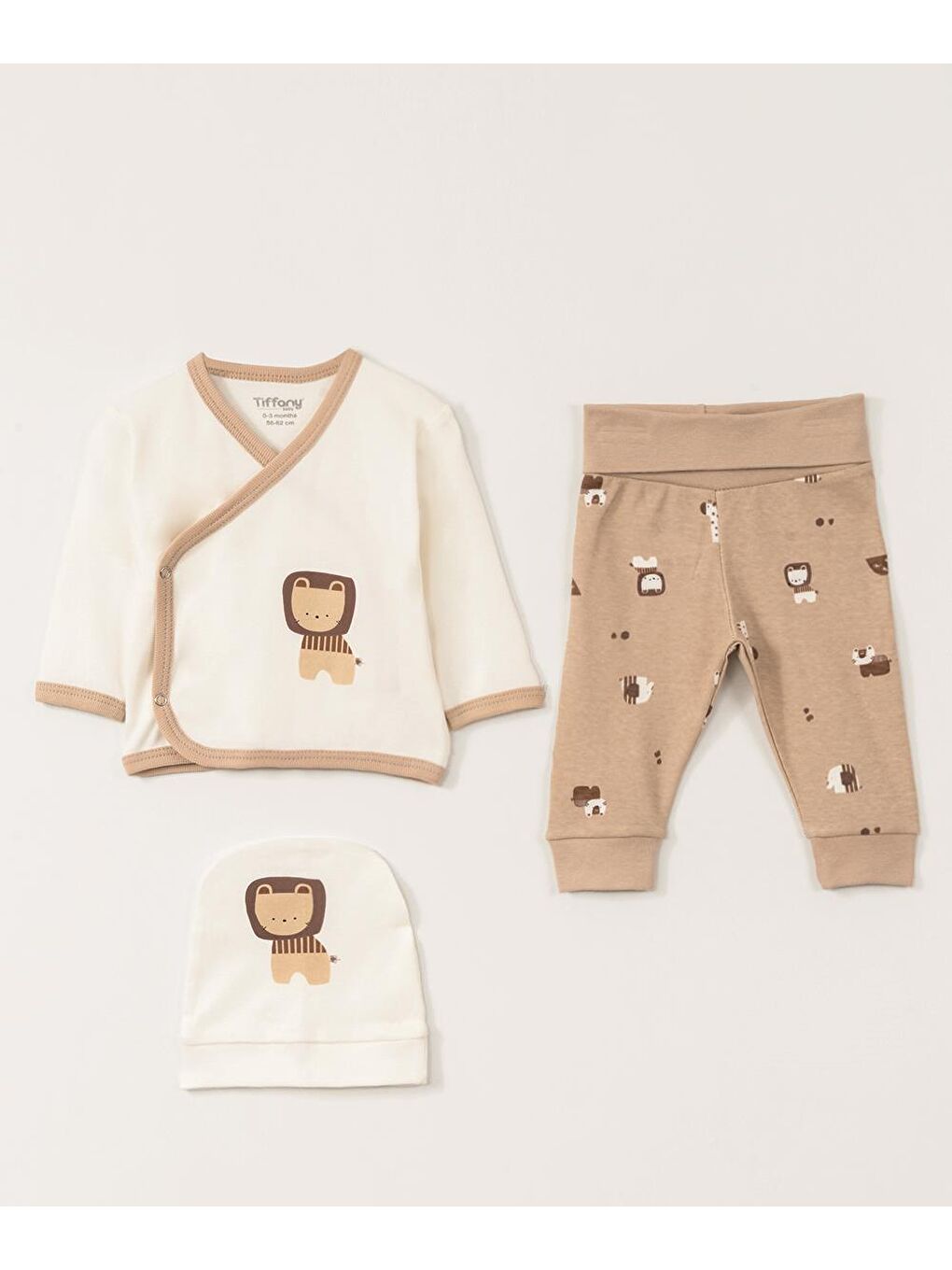 Karışık Aslan Patikli Üçlü Set