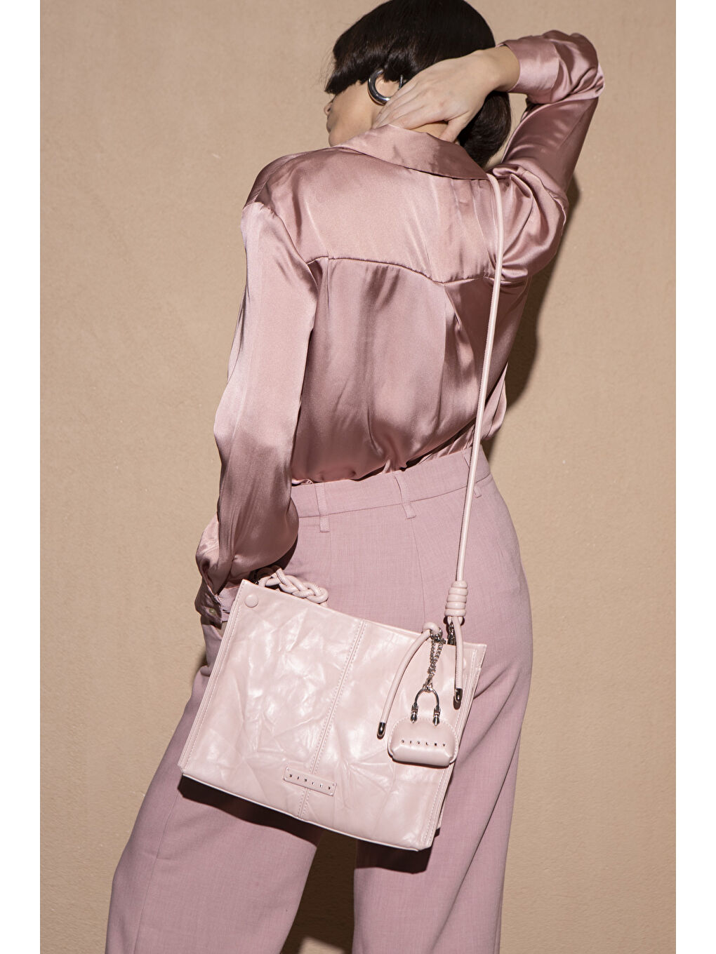 Kadin Kol Çantasi Pembe SLY191-2