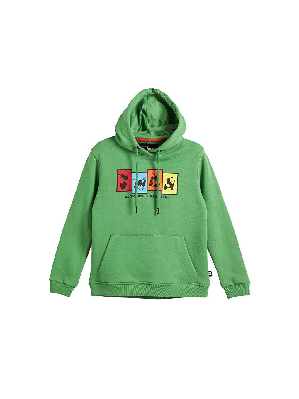 Bad Bear Yeşil Fun Crewneck Kids Green Yeşil Kapüşonlu Baskılı Çocuk Sweatshirt