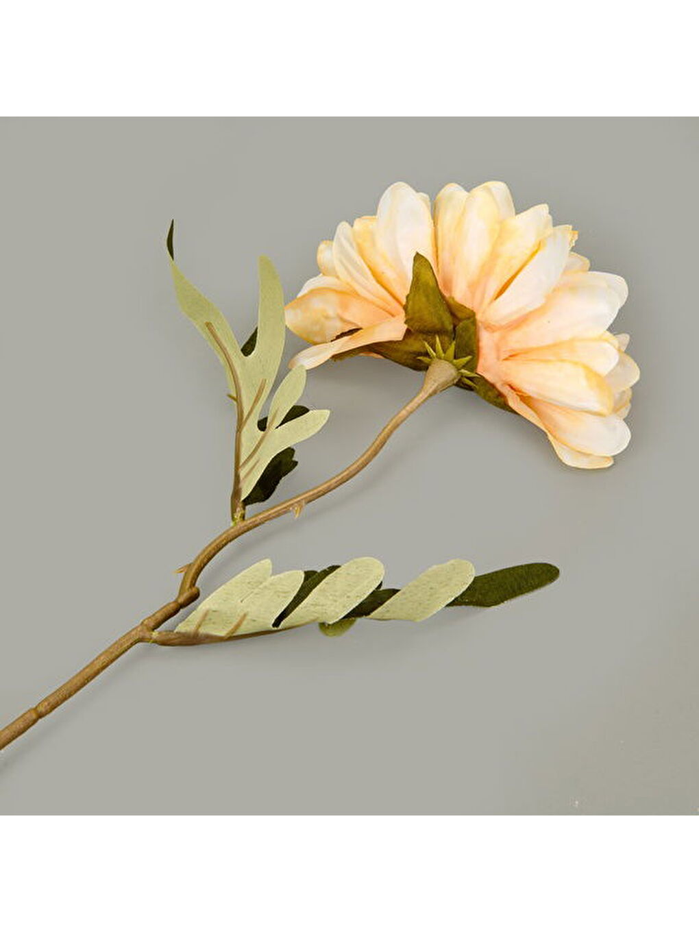 Deco Yıldız Dal Çiçek - Turuncu - 38 cm-2