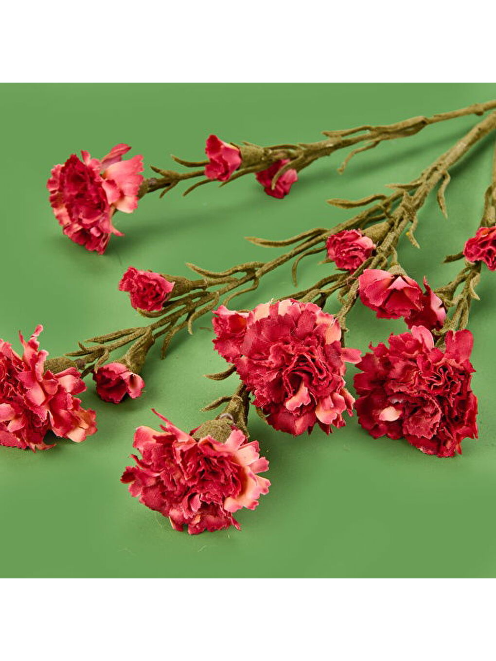 Deco Kranfil Dal Çiçek - Kırmızı - 68 cm-1