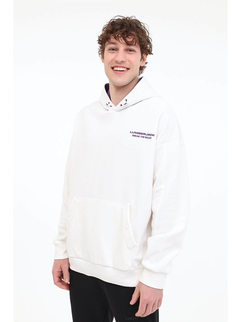 Bej ML FRANCO 17FF06 5FX Ekru Erkek Sweatshirt