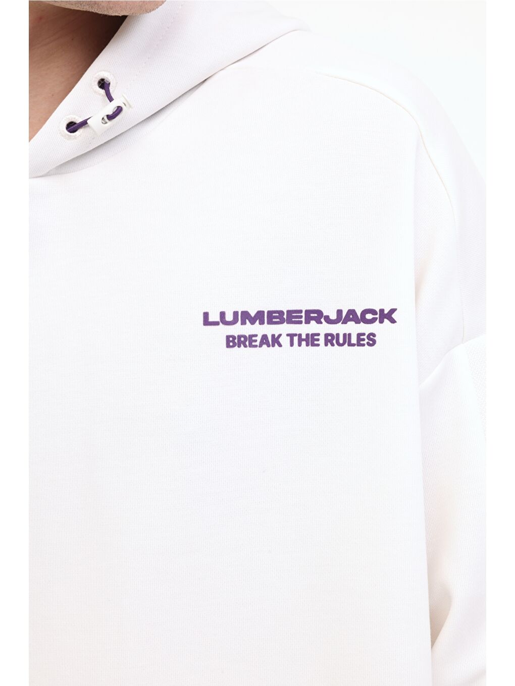 Bej ML FRANCO 17FF06 5FX Ekru Erkek Sweatshirt-3