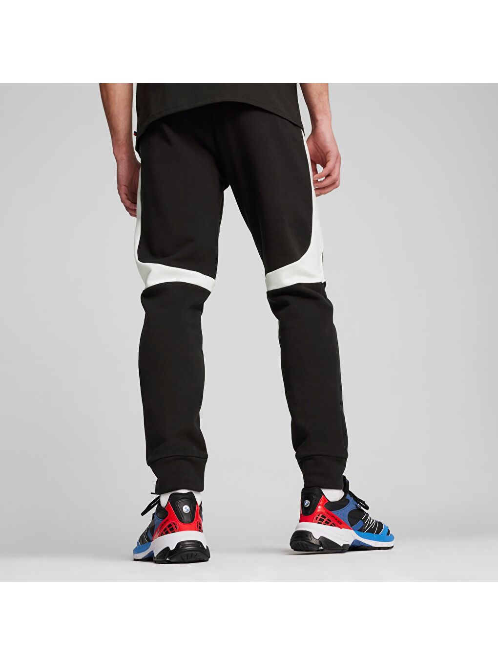 Siyah BMW M Motorsport MT7+ Erkek Eşofman Altı-3