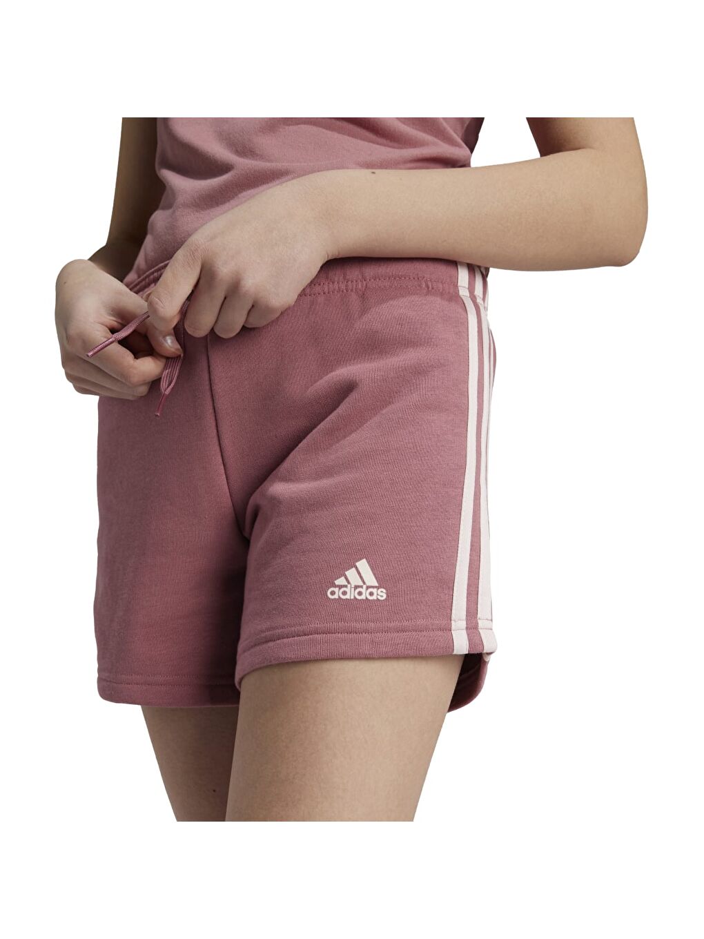 Adidas G 3 Stripes Kadın Pembe Şort