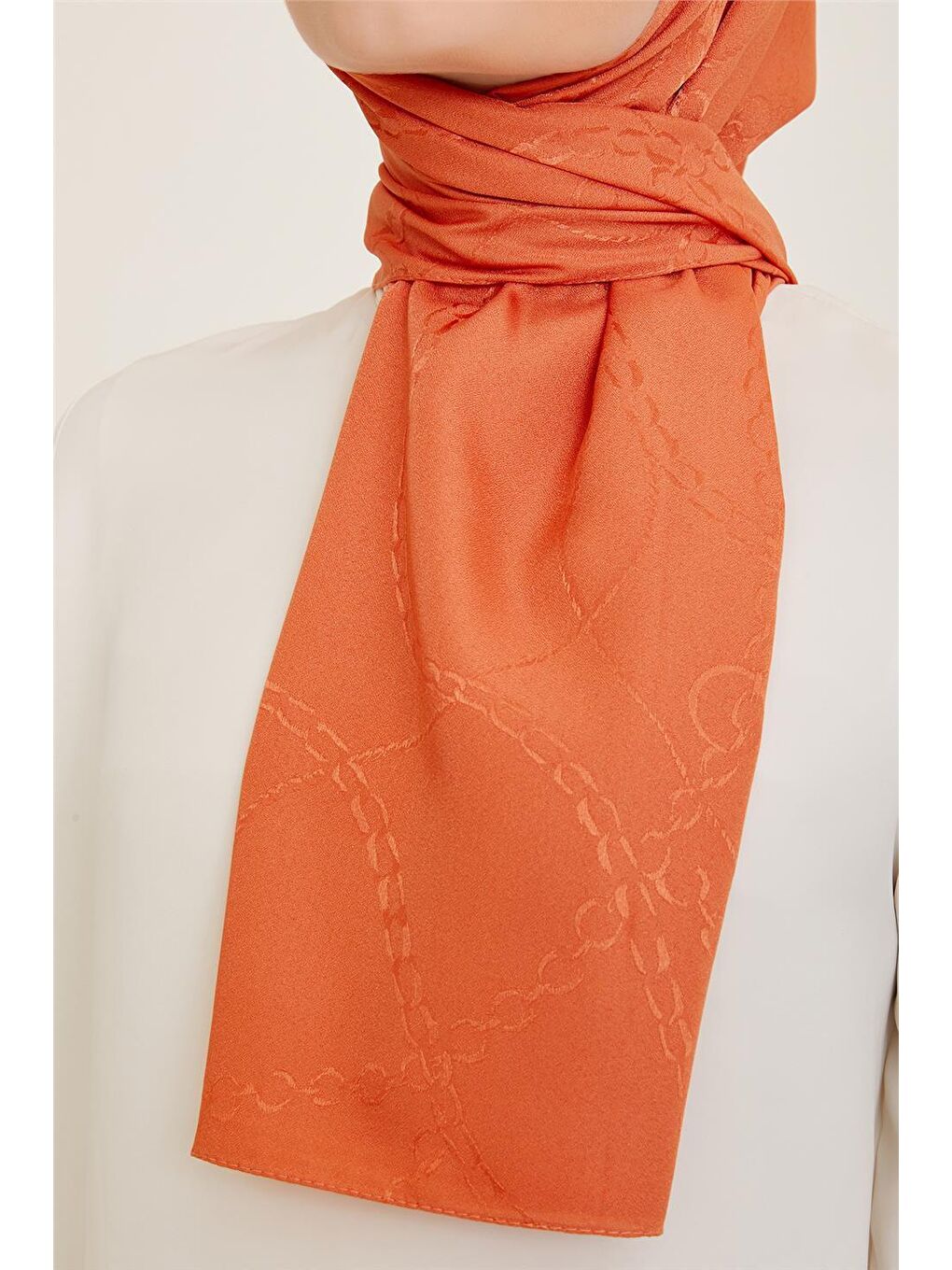 Turuncu Trend Mira Şal 4 242728-1