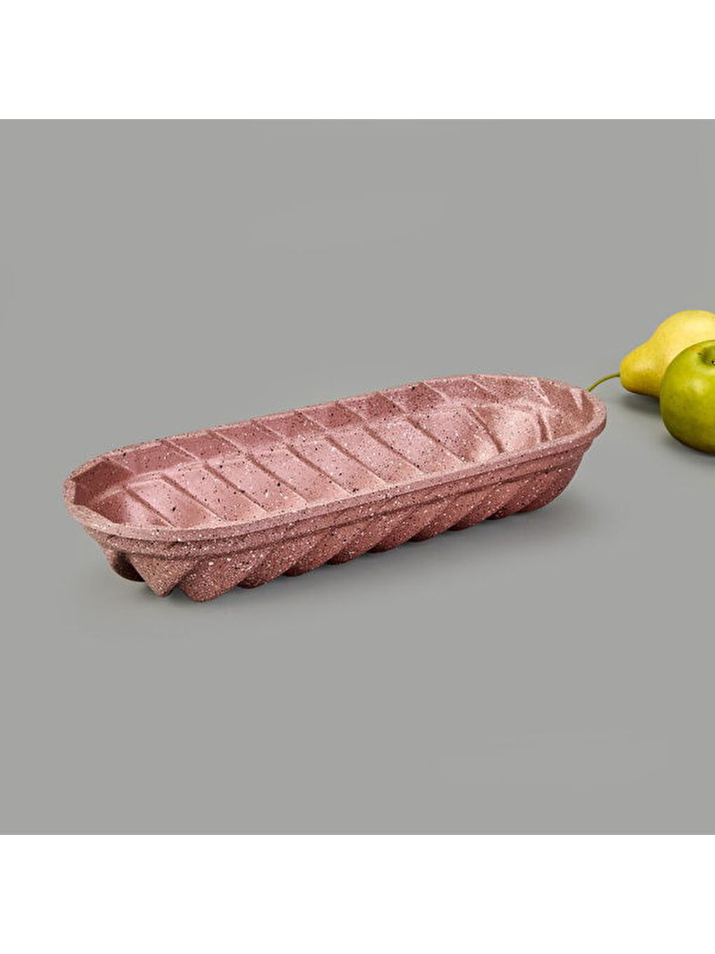 Kitchen Nirvana Büyük Baton Kek Kalıbı - Pembe - 28 cm-4