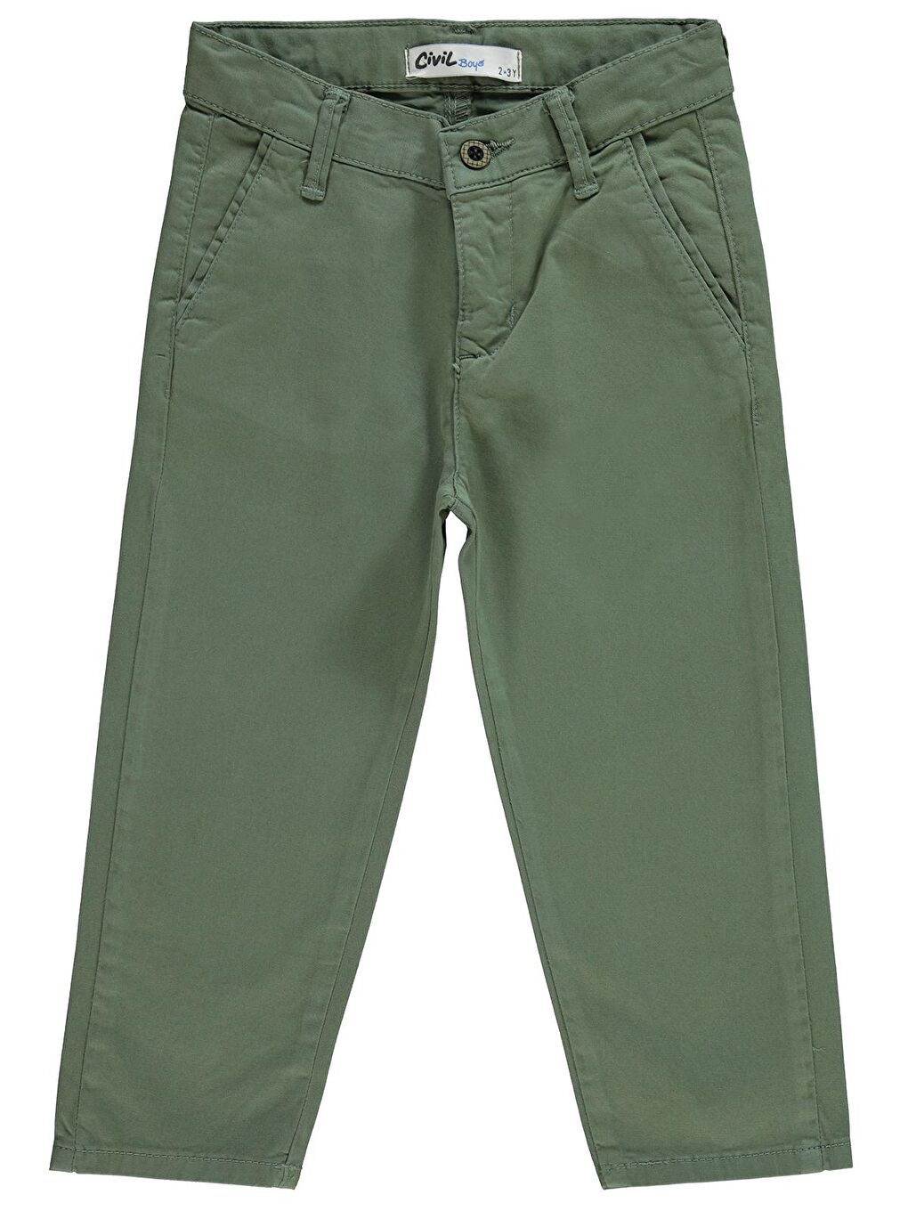 Boys Erkek Çocuk Pantolon 2-5 Yaş Açık Haki