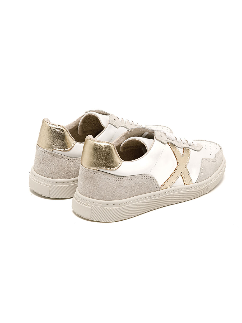 Kadın Sneaker ( Günlük) RC-25Y-006-M44 Beyaz Cilt-Altın-4