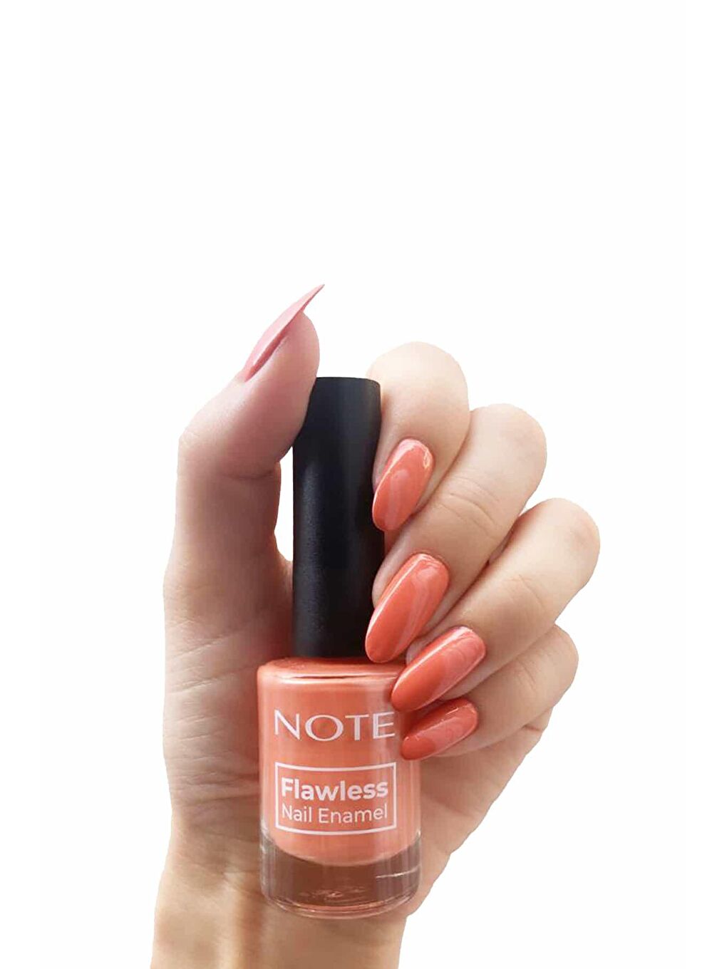 Note Cosmetique Turuncu Nail Flawless Oje 72 Bubble Gum -  Turuncu - 1