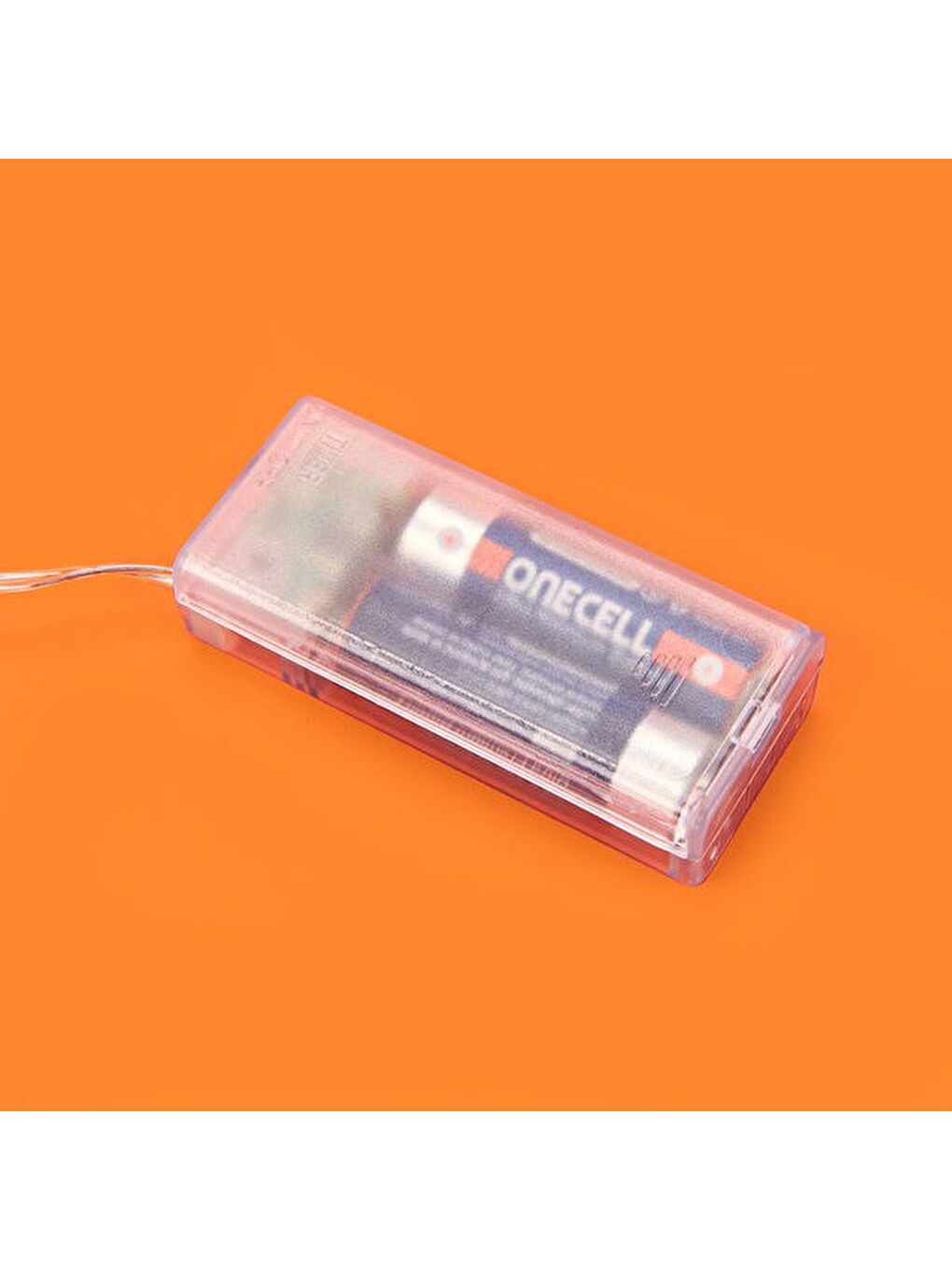 Renksiz 20 Işıklı Led - Şeffaf - 95 cm-1