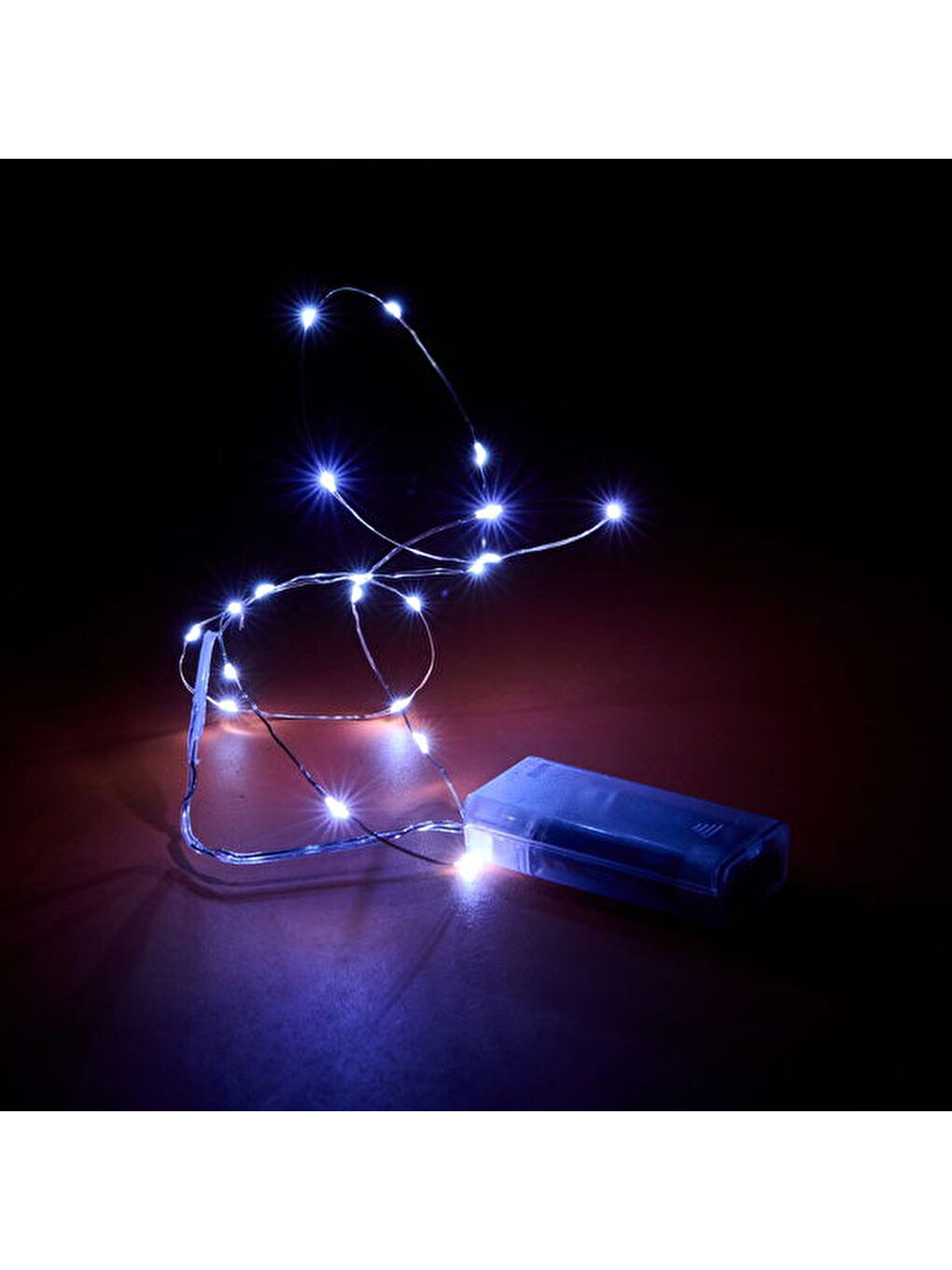 Renksiz 20 Işıklı Led - Şeffaf - 95 cm-2