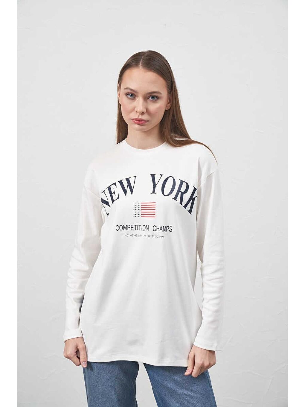 Ekru New York T-shirt-2