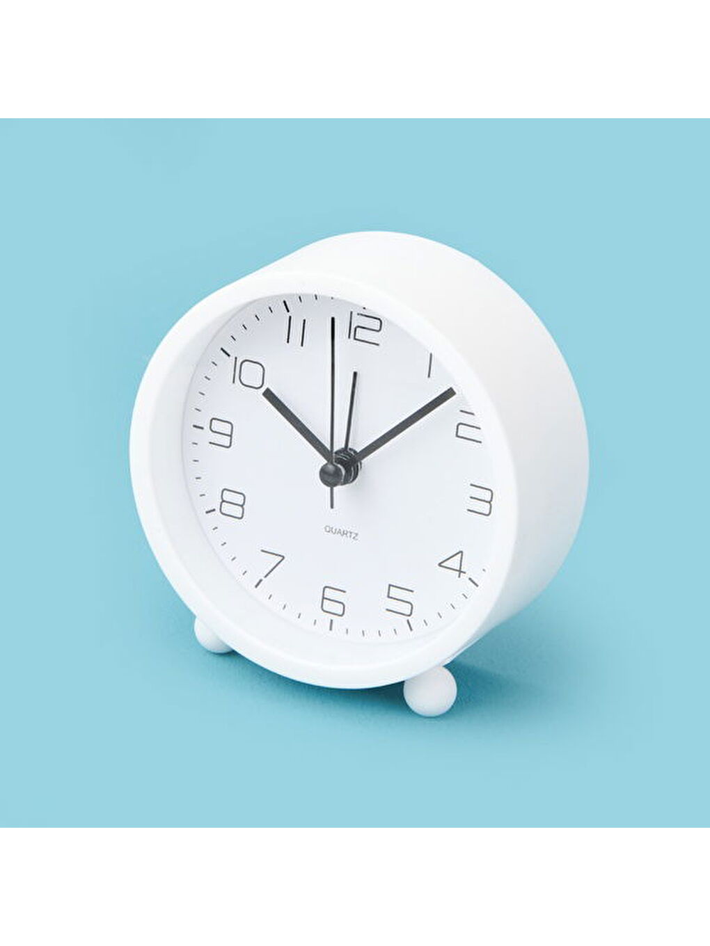 Kronos Masa Saati - Beyaz - 9x4 cm-1