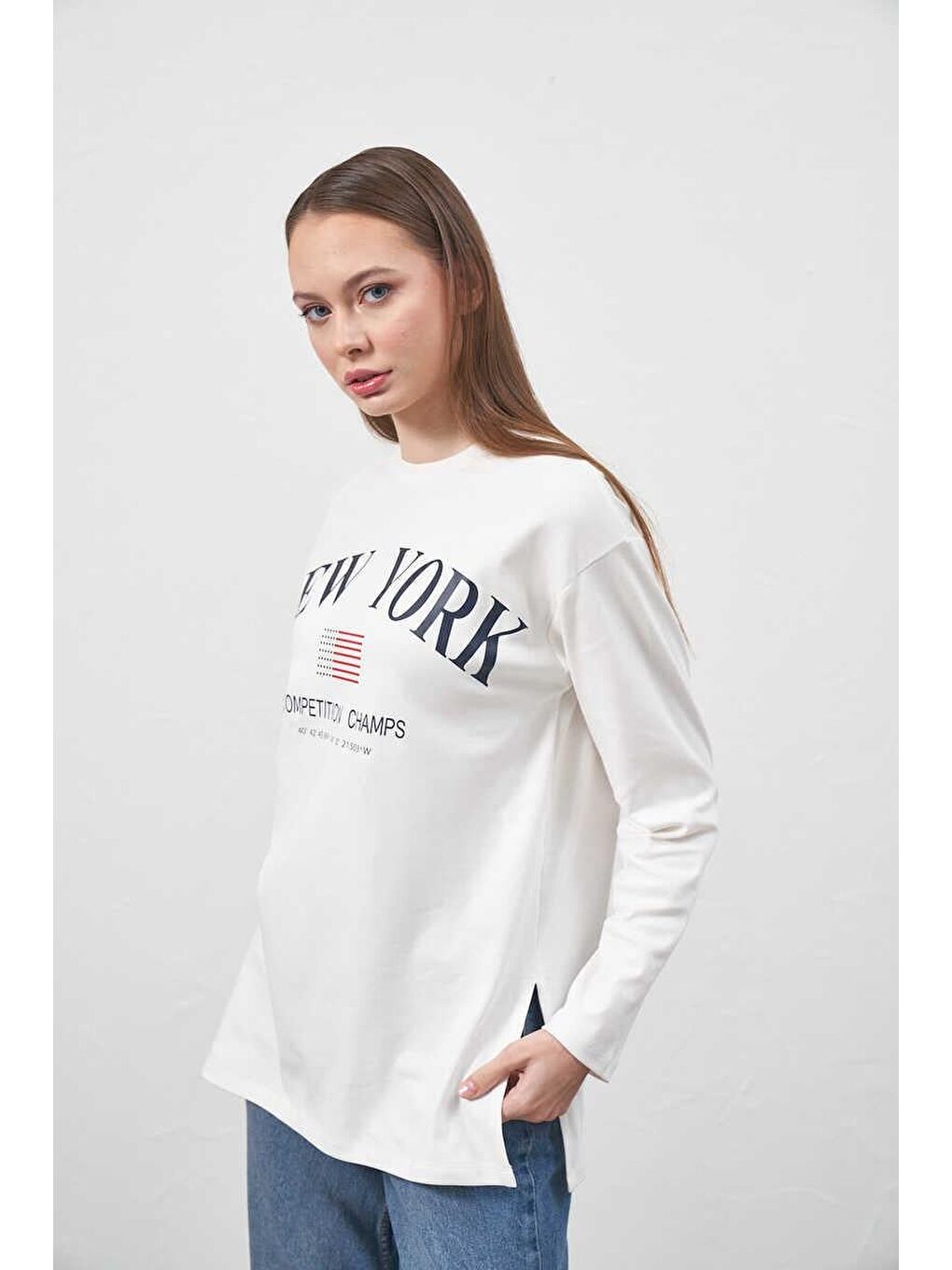 Ekru New York T-shirt-3