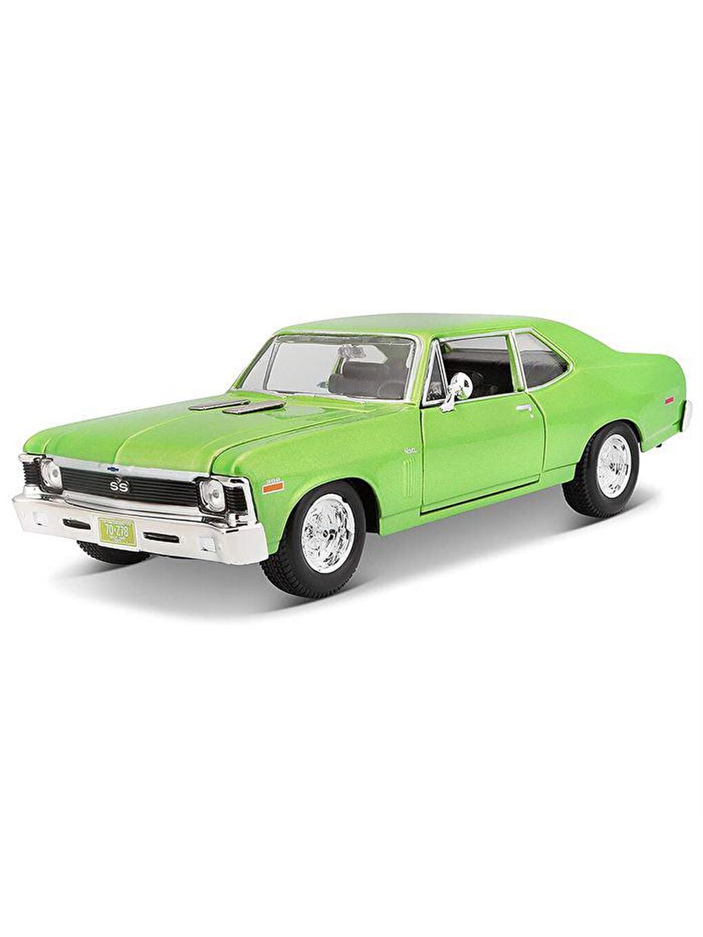 Maisto Karışık 1/24 1970 Model Chevrolet Nova SS - Yeşil