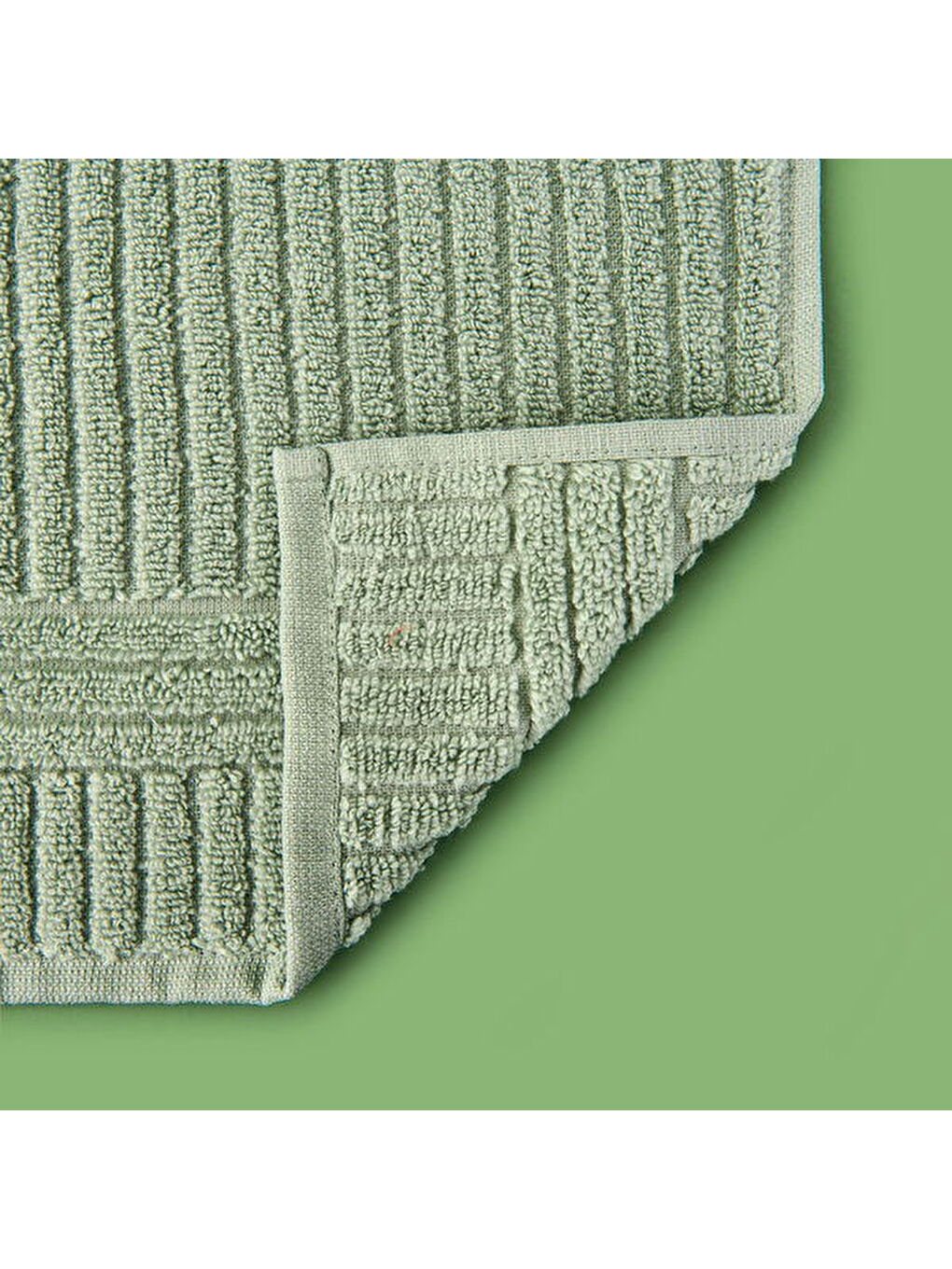 Soft Microcotton El Havlusu - Yeşil - 30x50 cm-1
