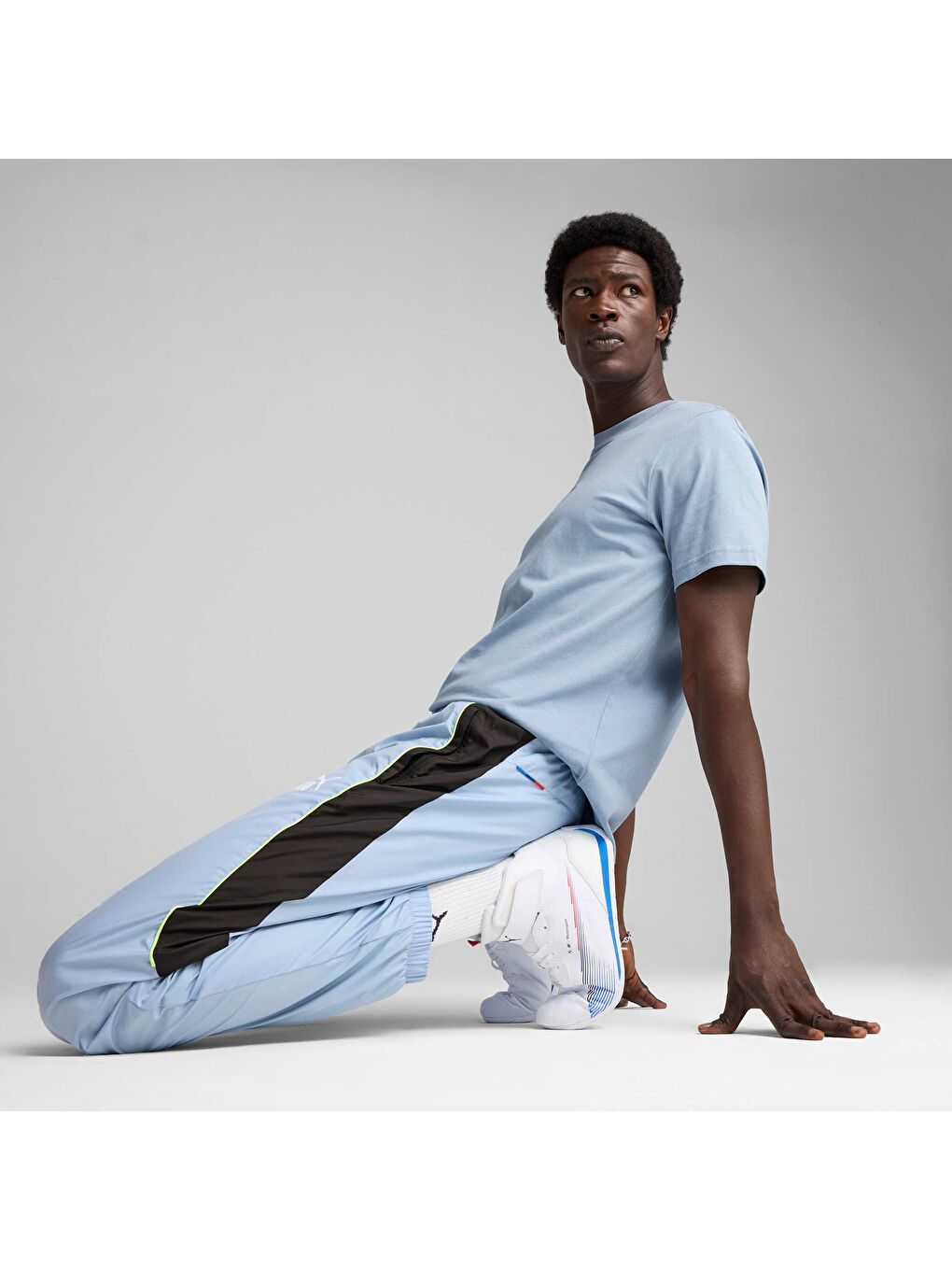 Mavi BMW M Motorsport MT7+ Erkek Eşofman Altı-4