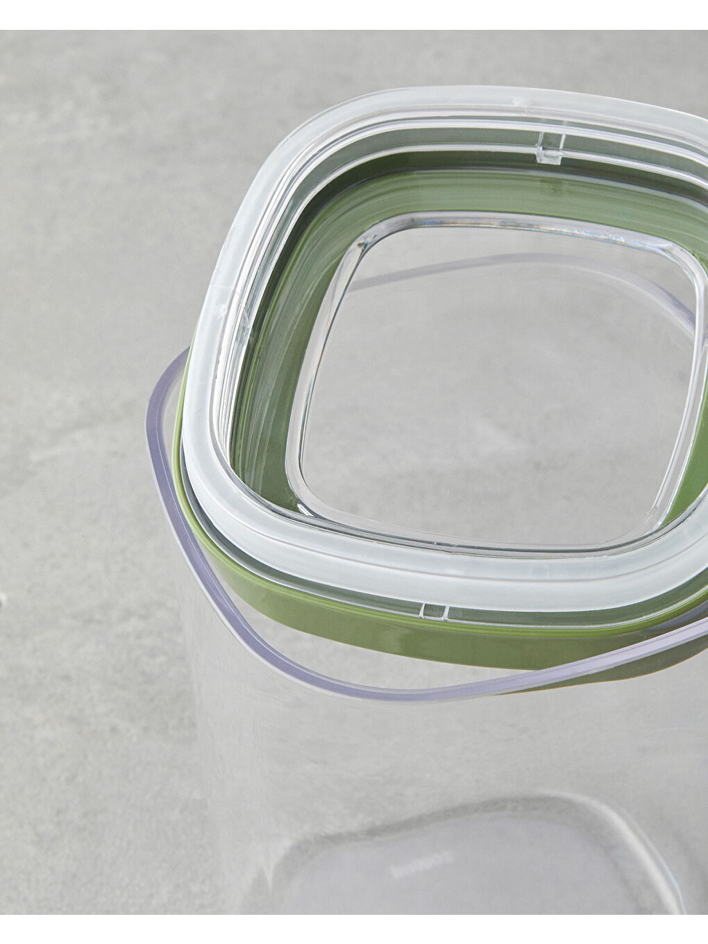 Alfred Plastik Kavanoz 600 ml Yeşil-2