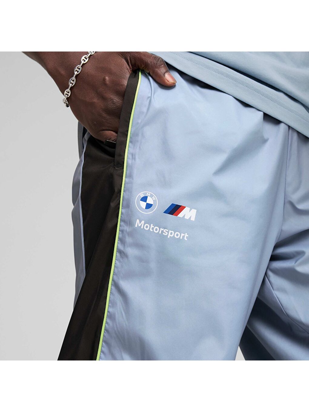 Mavi BMW M Motorsport MT7+ Erkek Eşofman Altı-5