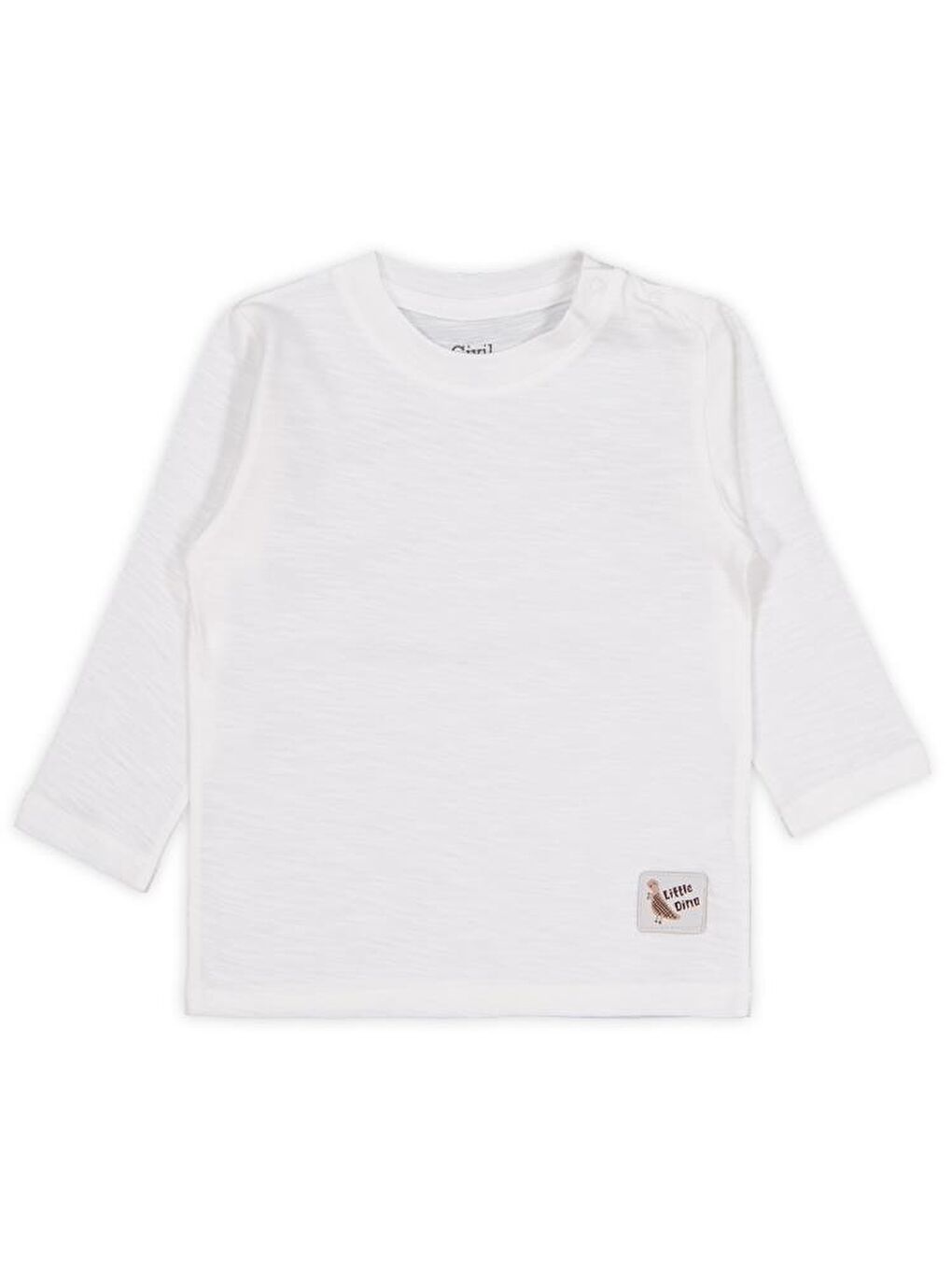 Baby Süs Etiketli 6-18 Ay Sweatshirt - Ekru 6-9 Ay