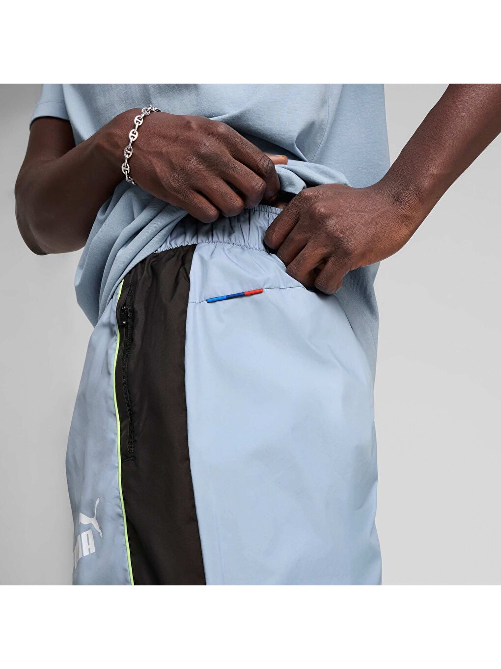 Mavi BMW M Motorsport MT7+ Erkek Eşofman Altı-6