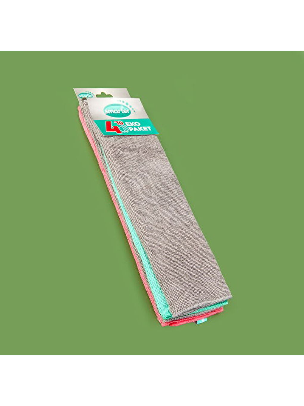 Karışık 4'lü Mikrofiber Temizlik Bezi - Renkli-2