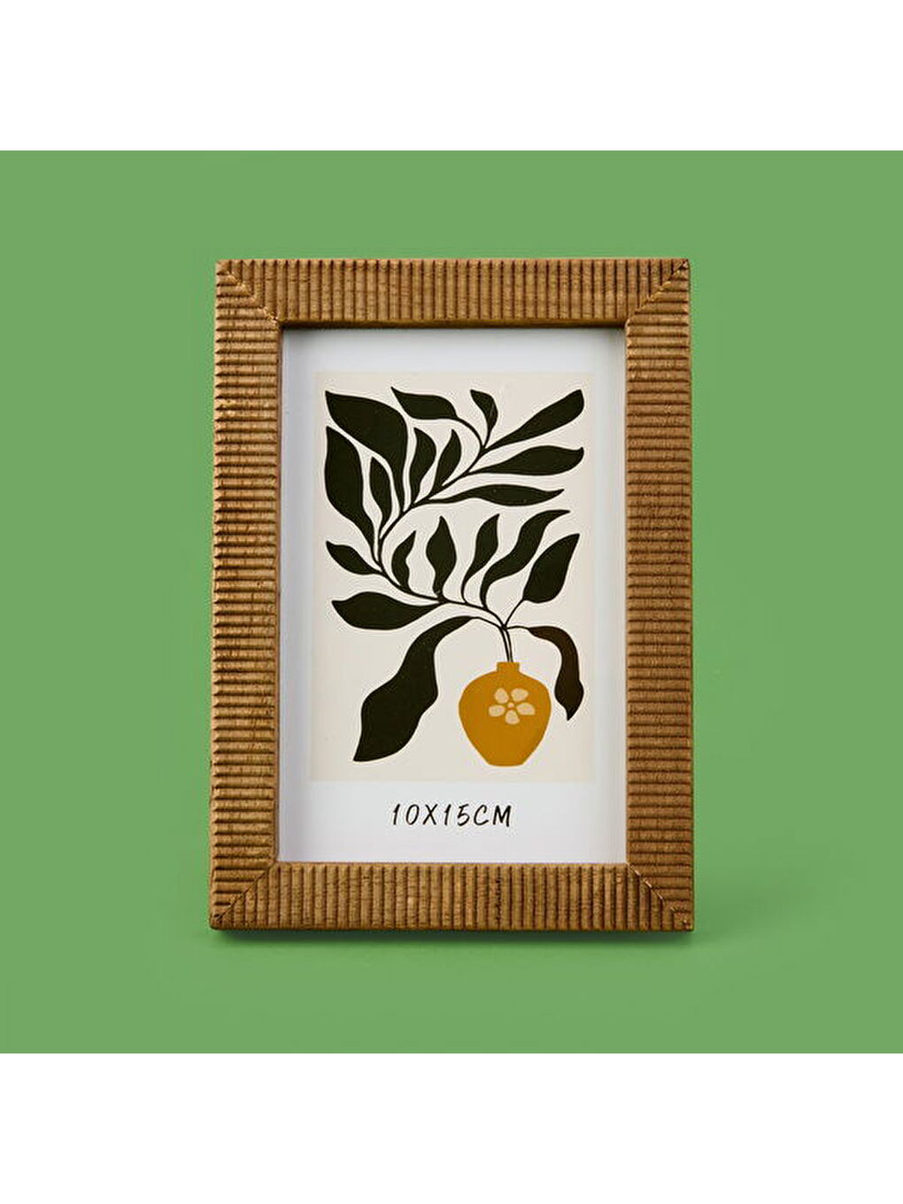 Deco Line Çerçeve - Kahverengi - 15x10 cm