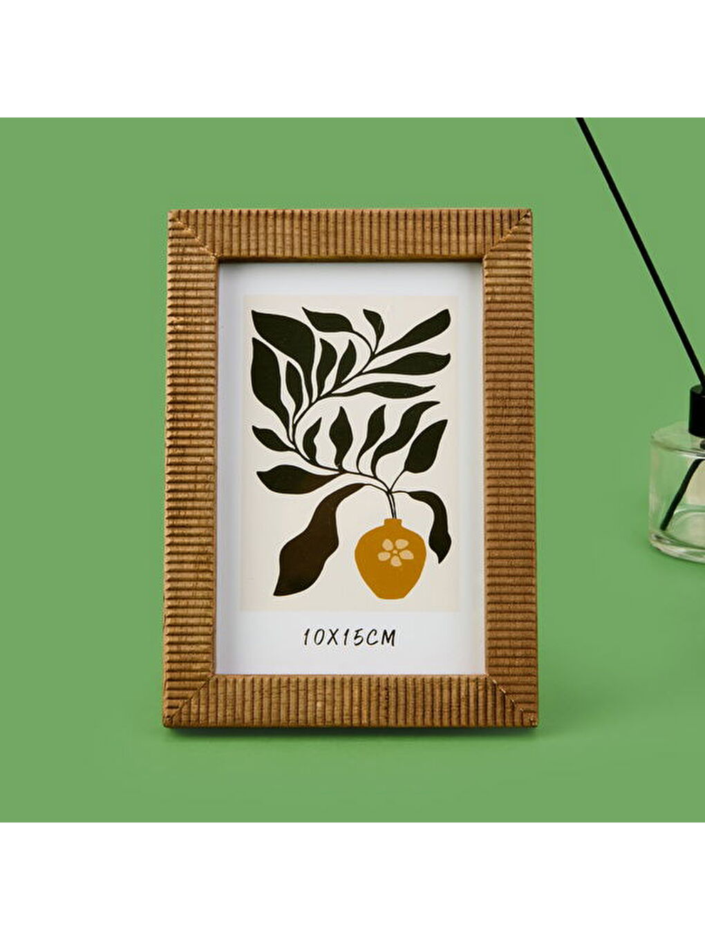 Deco Line Çerçeve - Kahverengi - 15x10 cm-1