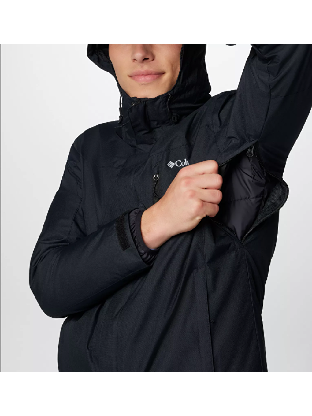 Whirlibird V™ Interchange Jacket Siyah Erkek Outdoor Kayak Mont WM9191-4