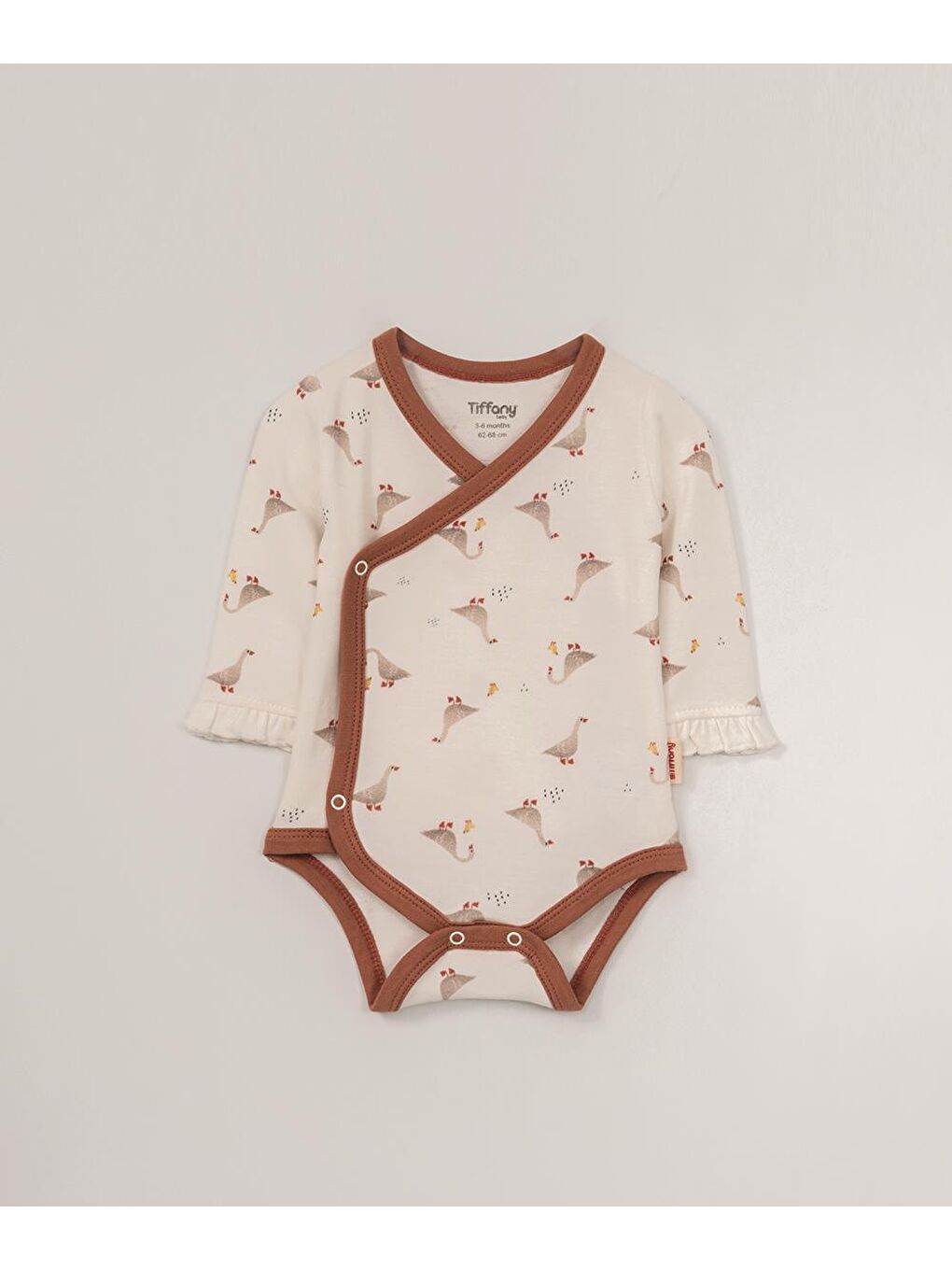 Karışık Happy Duck Tema Kruvaze Badi