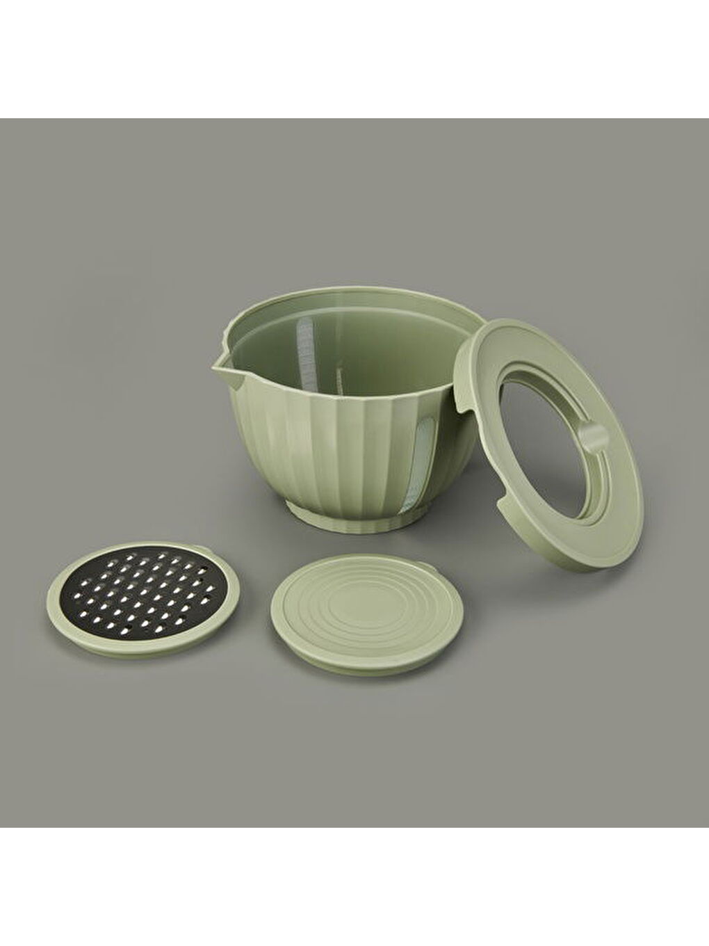 Mixer Bowl Set - Yeşil - 2650 ml-1