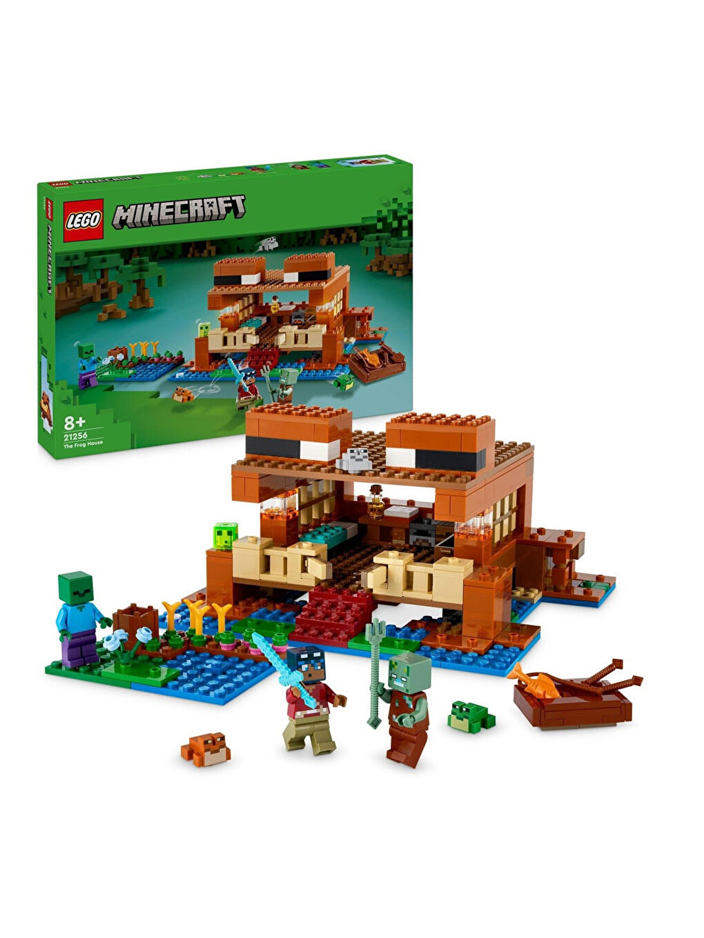 Lego Minecraft Kurbağa Evi 21256