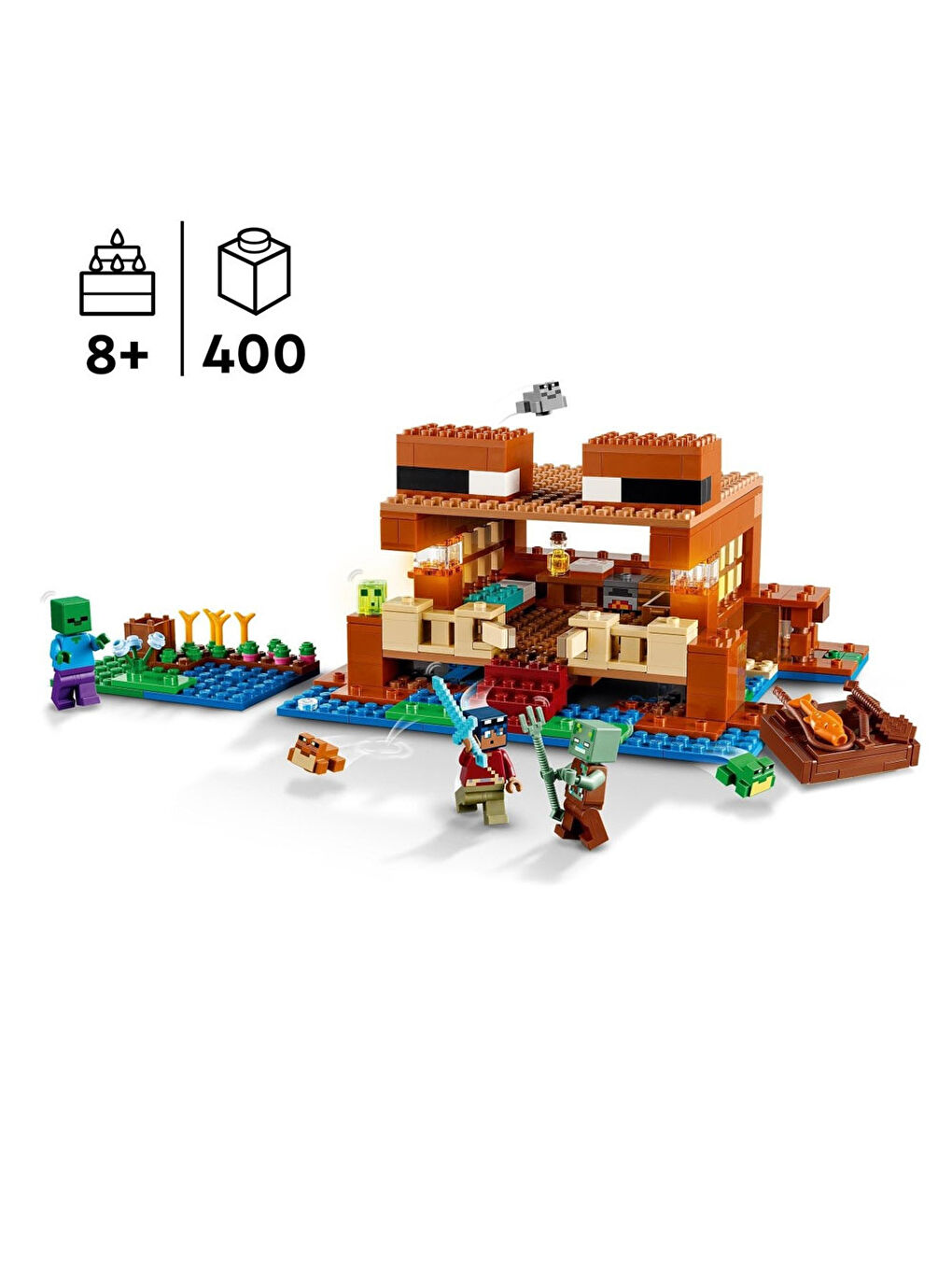 Lego Minecraft Kurbağa Evi 21256 - 5