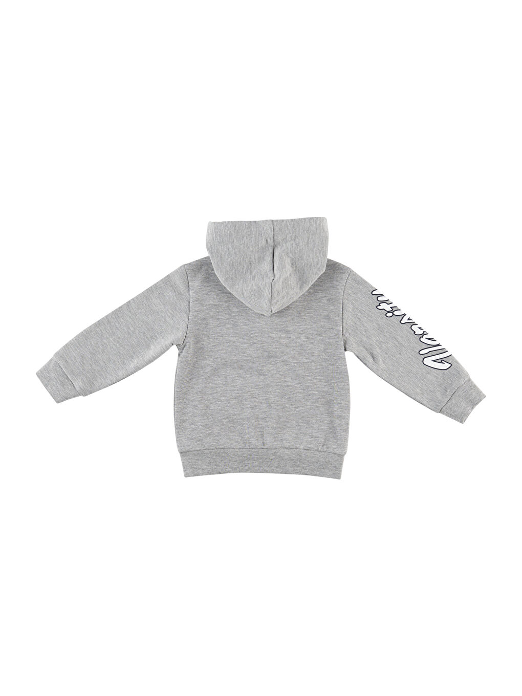 Panço Gri Erkek Çocuk  Baskılı Sweatshirt - 1